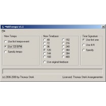 MidiTempo v1.2